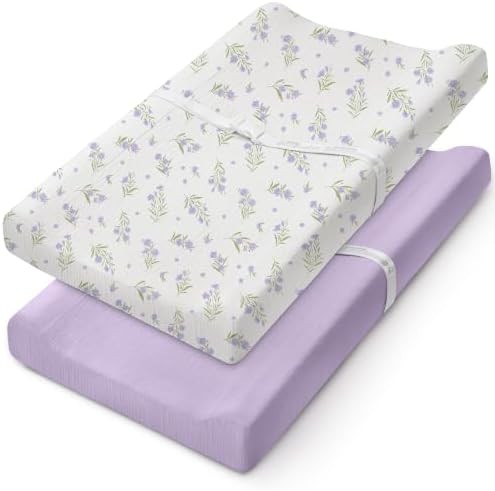 Muslin Changing Pad Cover for Girls Boys