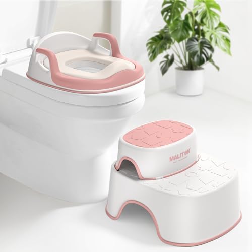 Potty Training Seat 2-in-1 with Step Stool & Anti-Slip